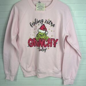 Feeling Extra grinch sheet today Christmas crewneck sweatshirt